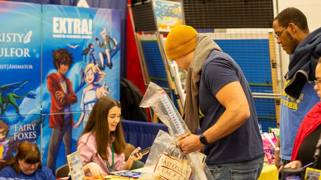 Convention artist and vendor